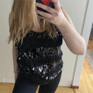 Fest topp - Fest paljett topp