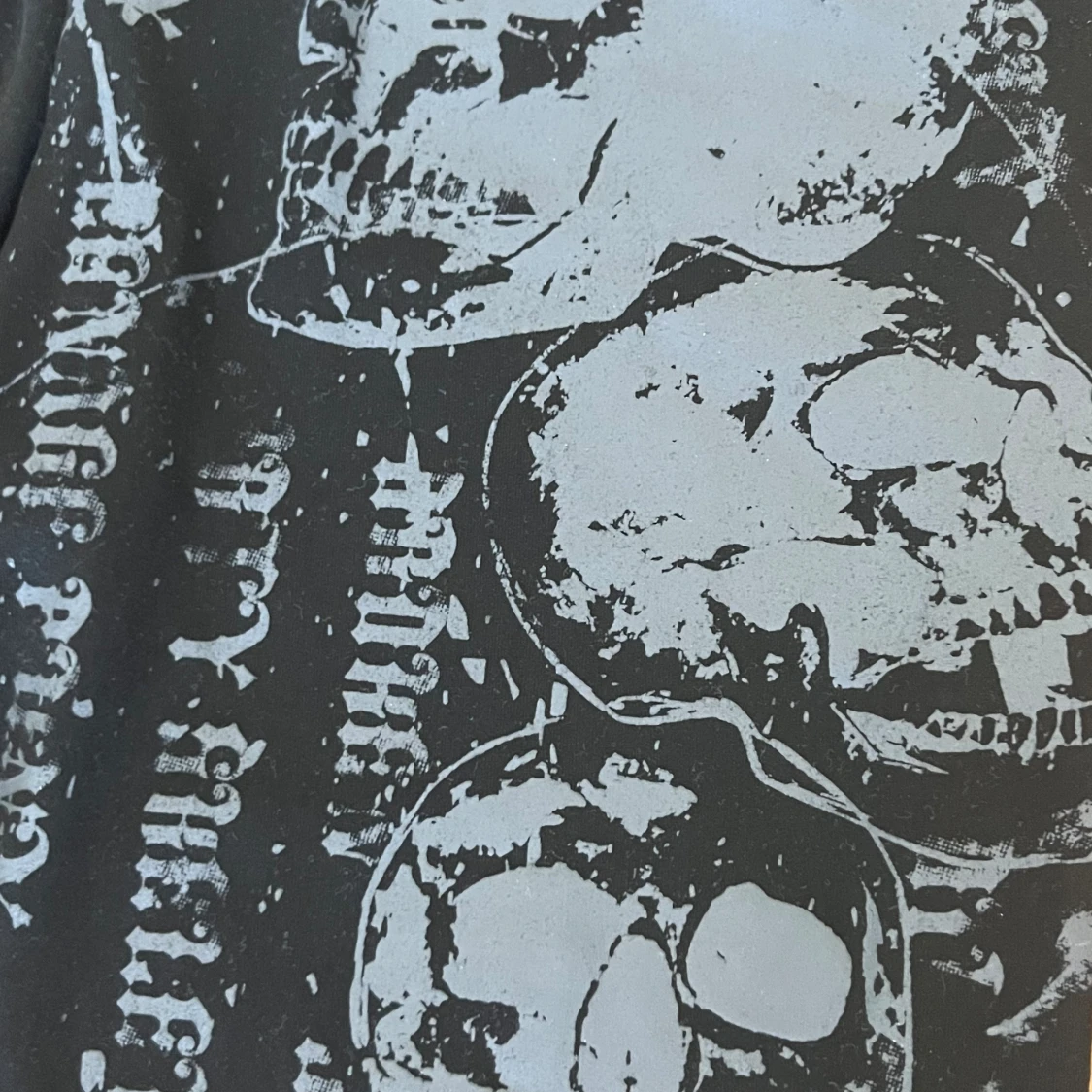 Svarta Byxor med Tryck - 90