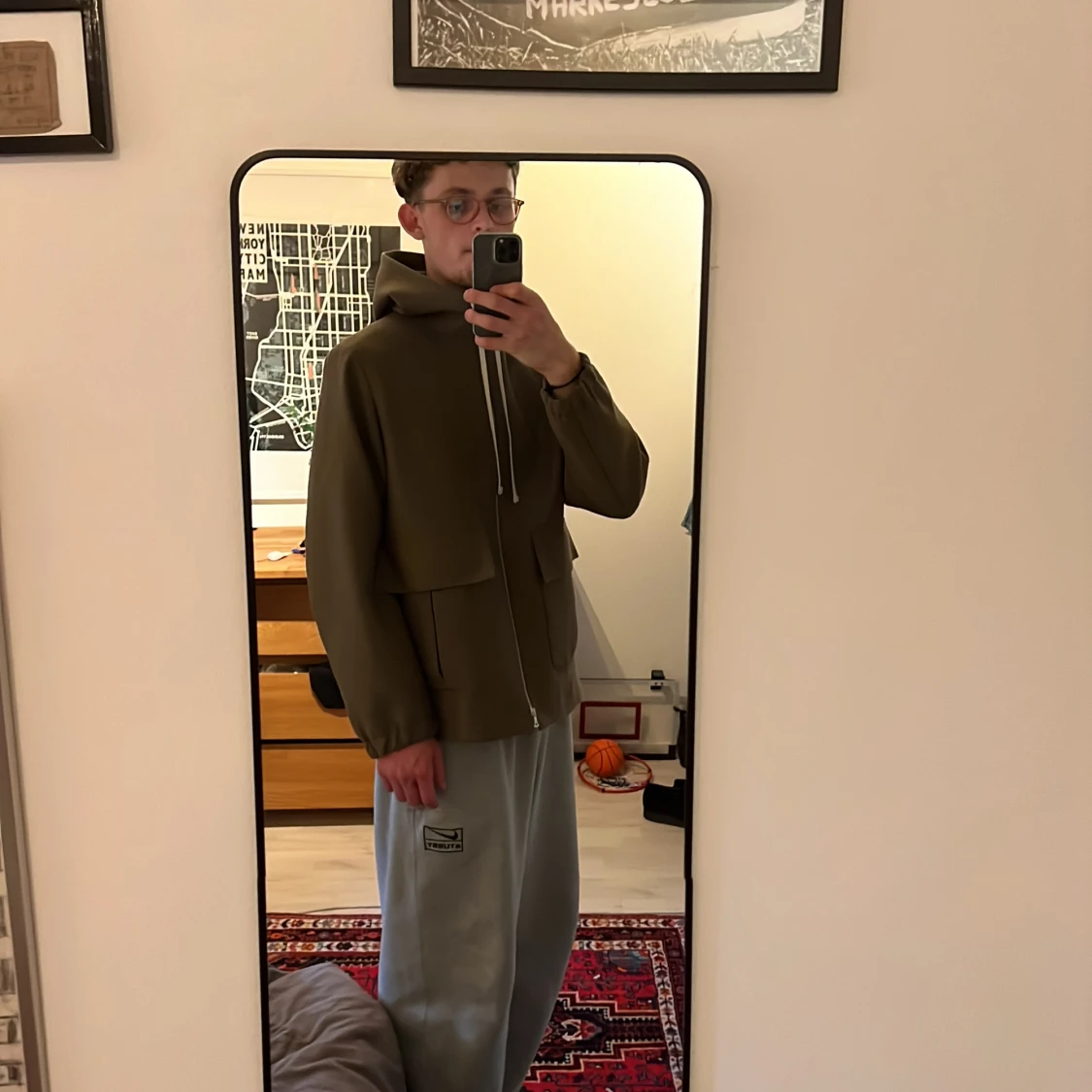 Tres Bien cropped oversized parka - 91