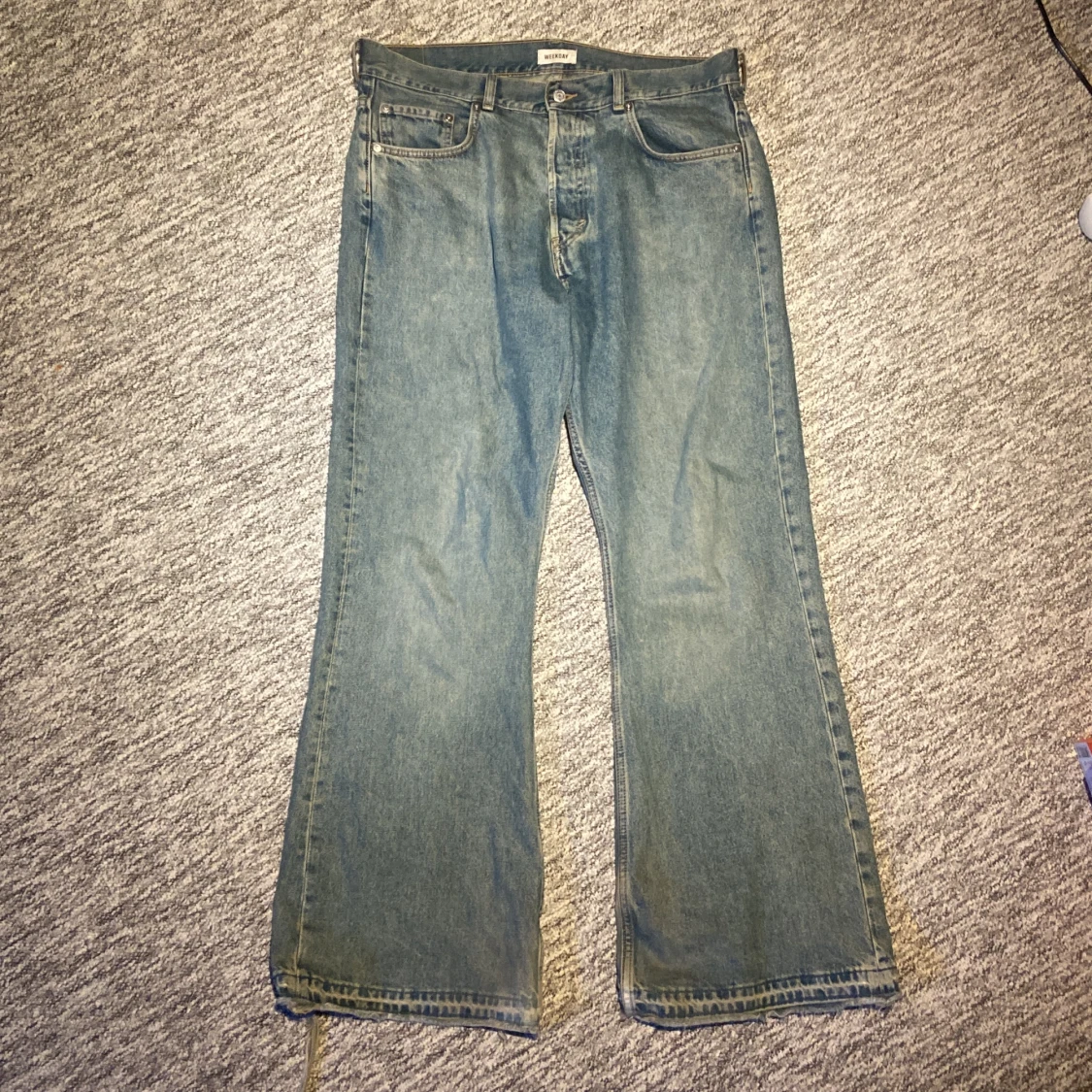 Bell bottom jeans