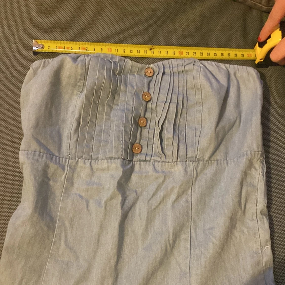 Jeans bandeauklänning  - 93