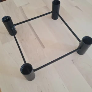 Väska  platong  ljusstake  topp vass - Toppen är in från bik bok väska  ljusstake vass