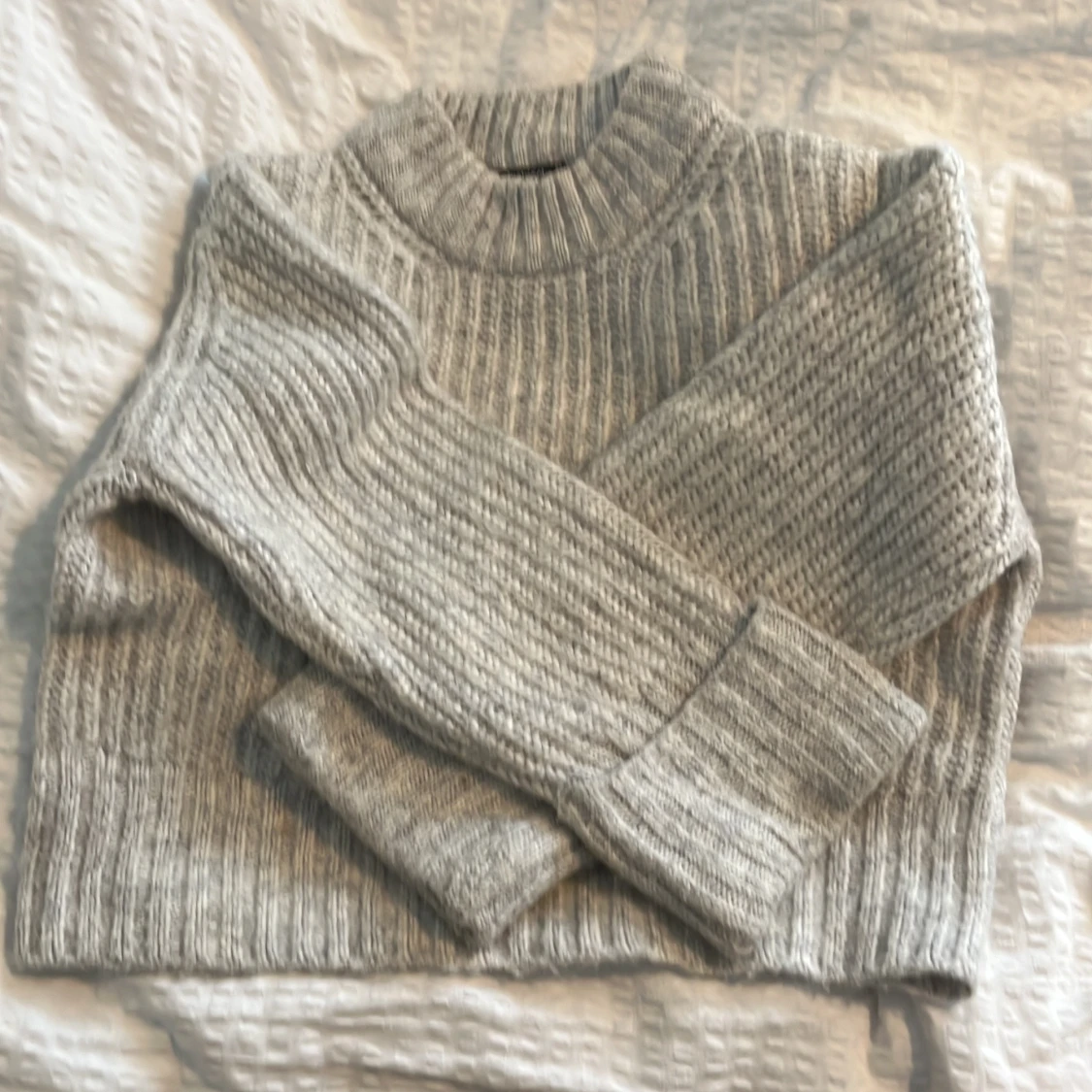 Stickad tröja