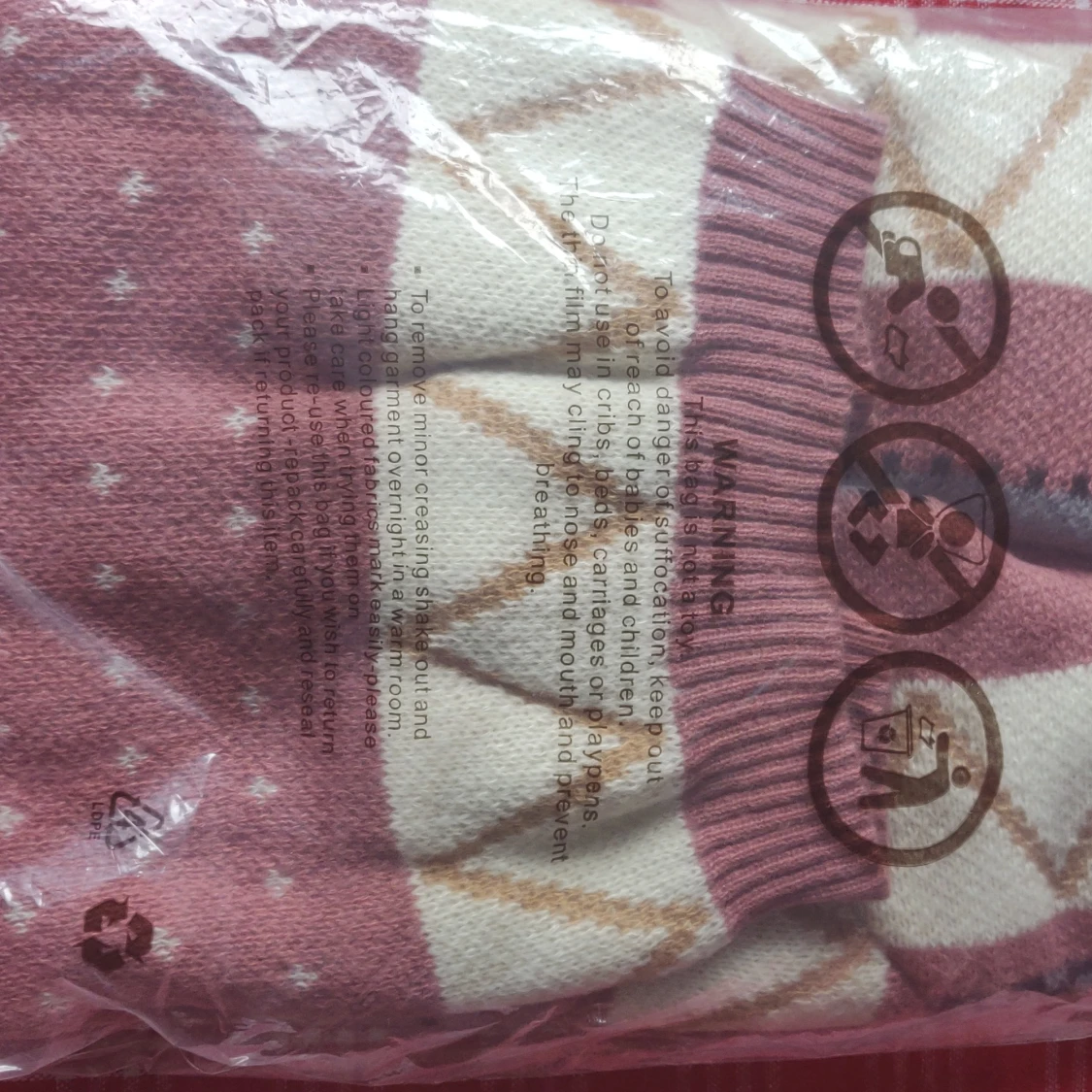 Stickad tröja  - 90