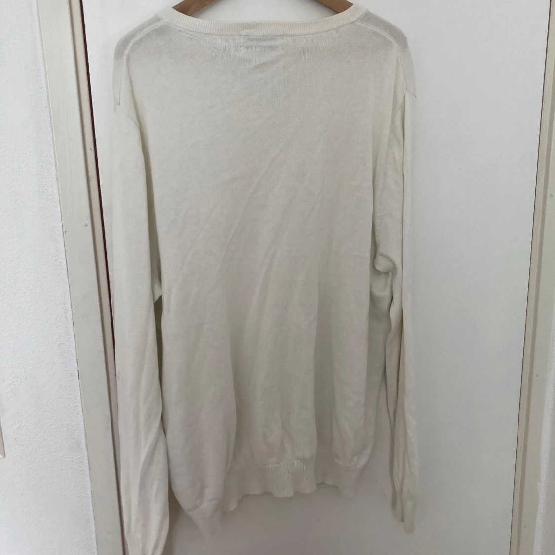 Stickad bomullströja  - 90