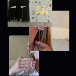 Örhängen från iouku!💕 - Säljer mina superfina örhängen från iouku! Dem är knappt använda. Säljer för att jag bytat till guld💕nypris 599kr. Såldes slut på hemsidan fort. 