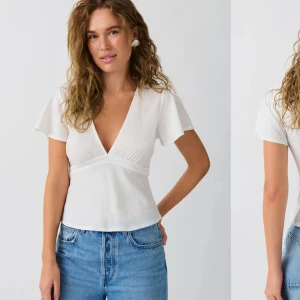 Tie top gina tricot - Säljer nu den slutsålda toppen då jag har för liten byst för den. inget fel på själva plagget, passade på mig som vanligtvis har xs/xxs på kläder eftersom att man kan knyta den i ryggen så den sitter åt! Urringningen var inget för mig dock