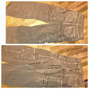 Bruna Jeans  - Säljer då de aldrig blivit använd. Är hela och köpa för 400 kr på H&M i år 