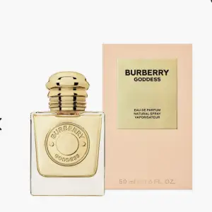 Oöppnad burberry goddess i 50 ml. 