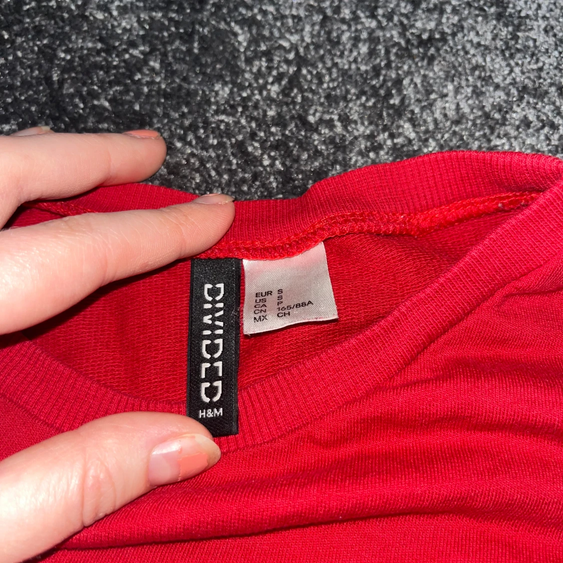 Röd Långärmad  - 91