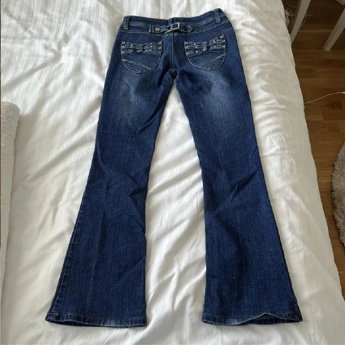 Lågmidjade bootcut jeans  - 91