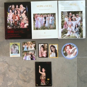 Twice More & More album set - Includes version A, B and C + inclusions + various photo cards   Condition: Mint 