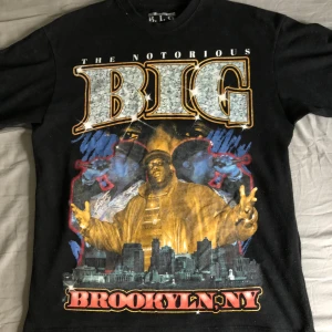 The Notorious B.I.G. T shirt - Säljer min The Notorious B.I.G. T shirt på grund av att den inte kommer till någon användning längre, använd ett par få tal gånger och är i bra skick.