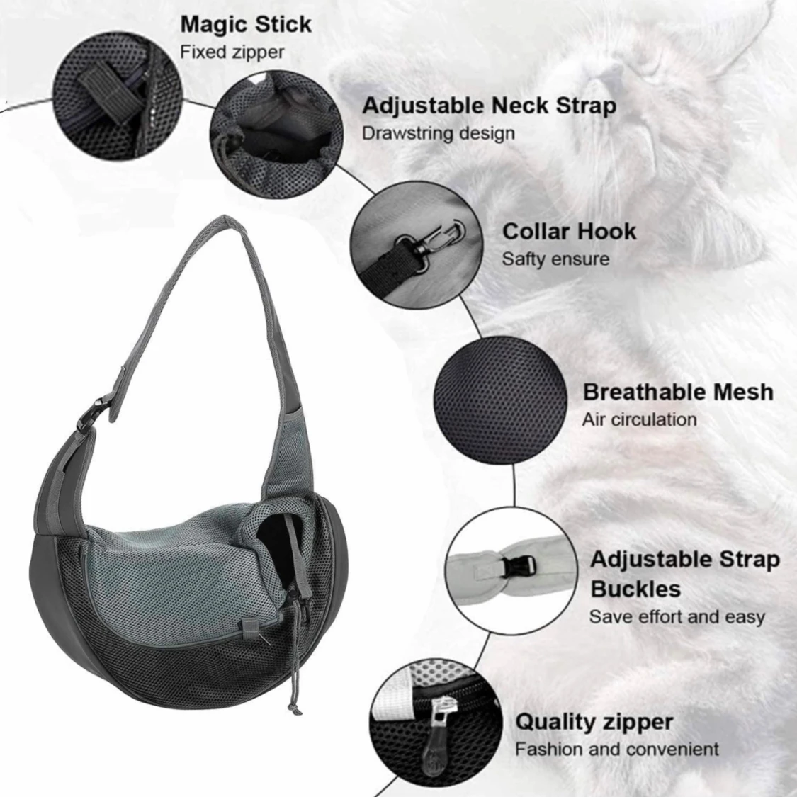 Hundväska bärväska till hund  - 91