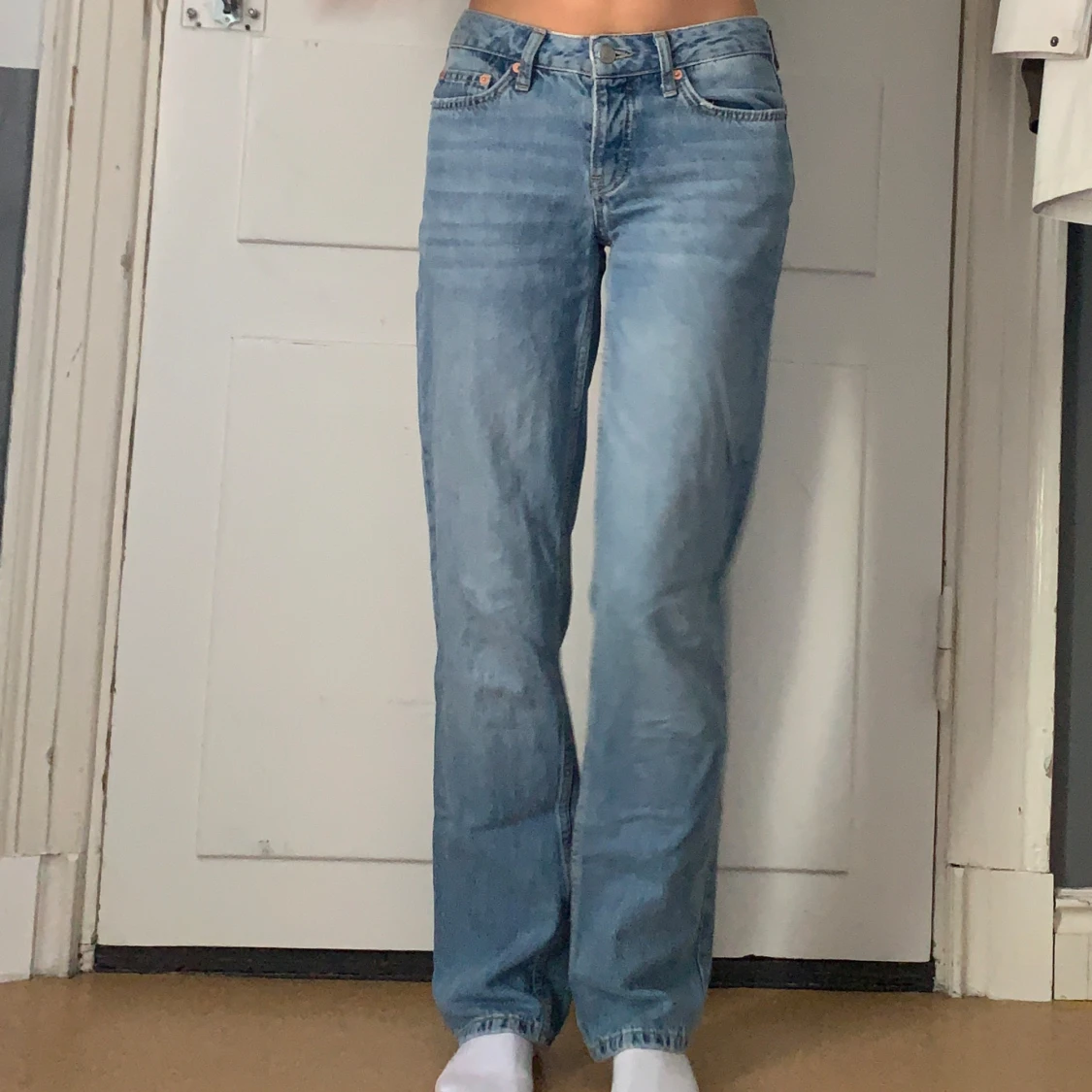 Low straight jeans - 90