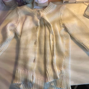 Vit kofta - Stretchig