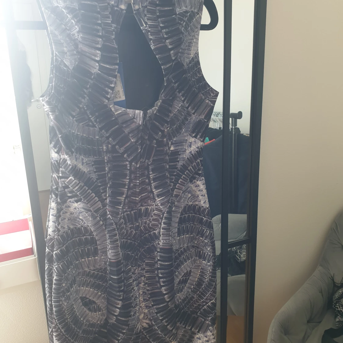 Diamantmönster klänning  - 90