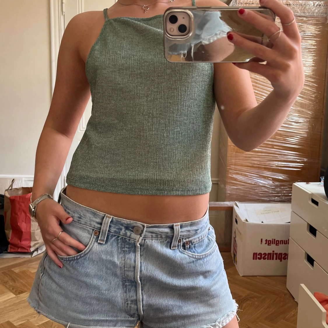 Glittrig festtopp - 91