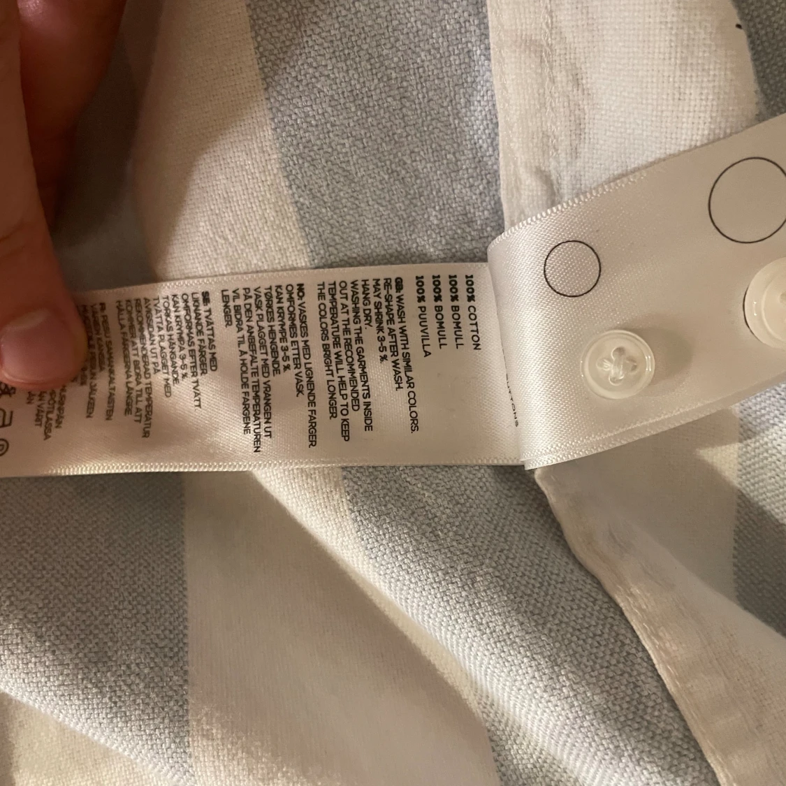 Randig skjorta these glory days  - 92