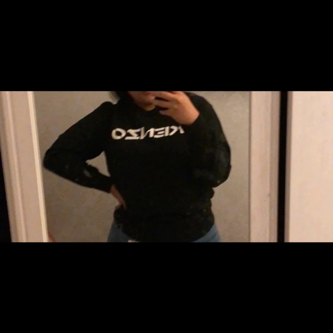 Långärmad Kenzo tröja  - 91