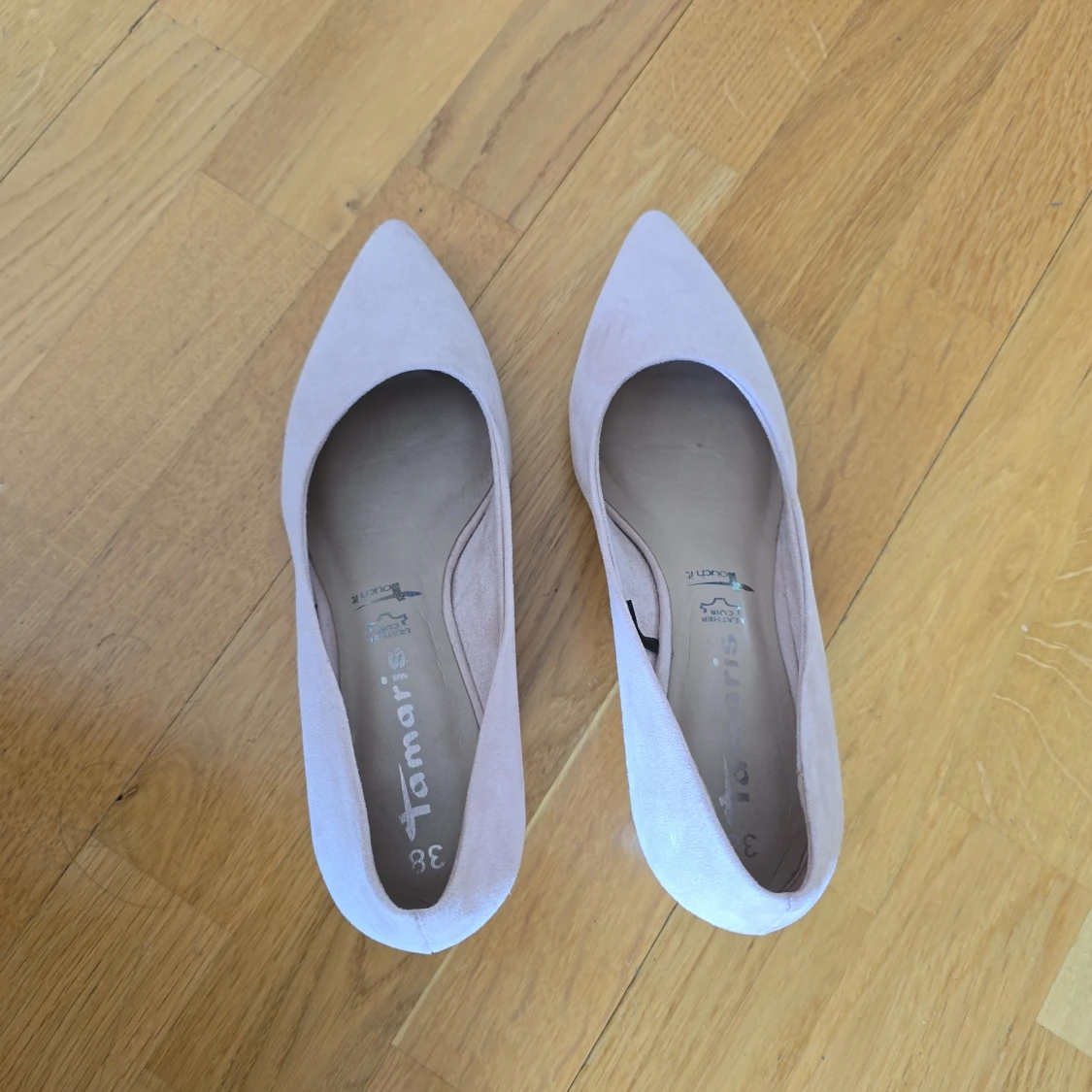 Ljusrosa Tamaris skor - 90