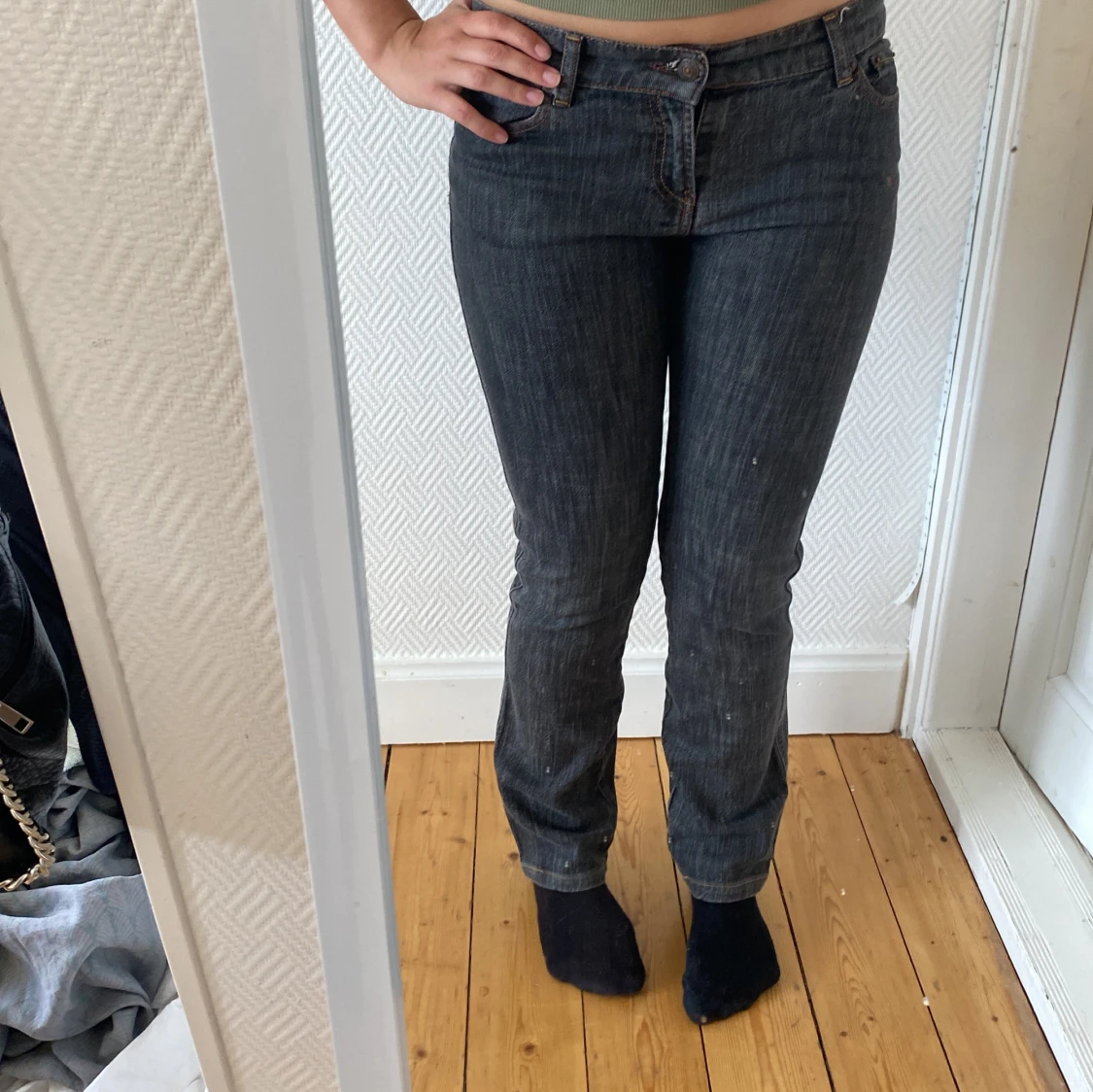 Lågmidjade jeans  - 90