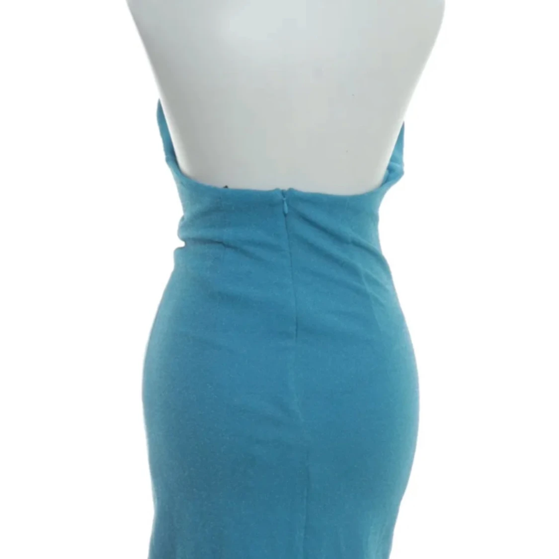 Blå cocktail klänning - 90