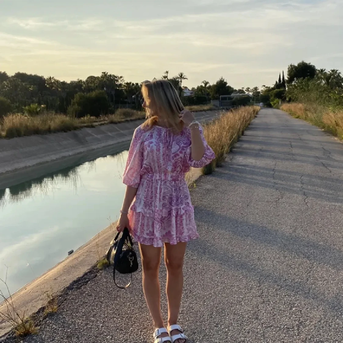 Zara rosa klänning  - 91