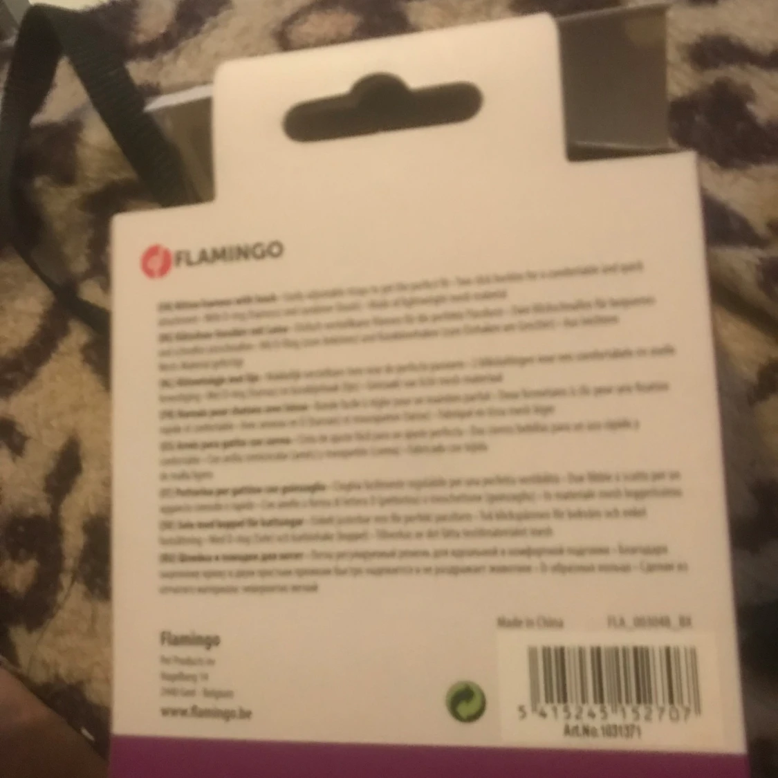 Kattsele med koppel - 91