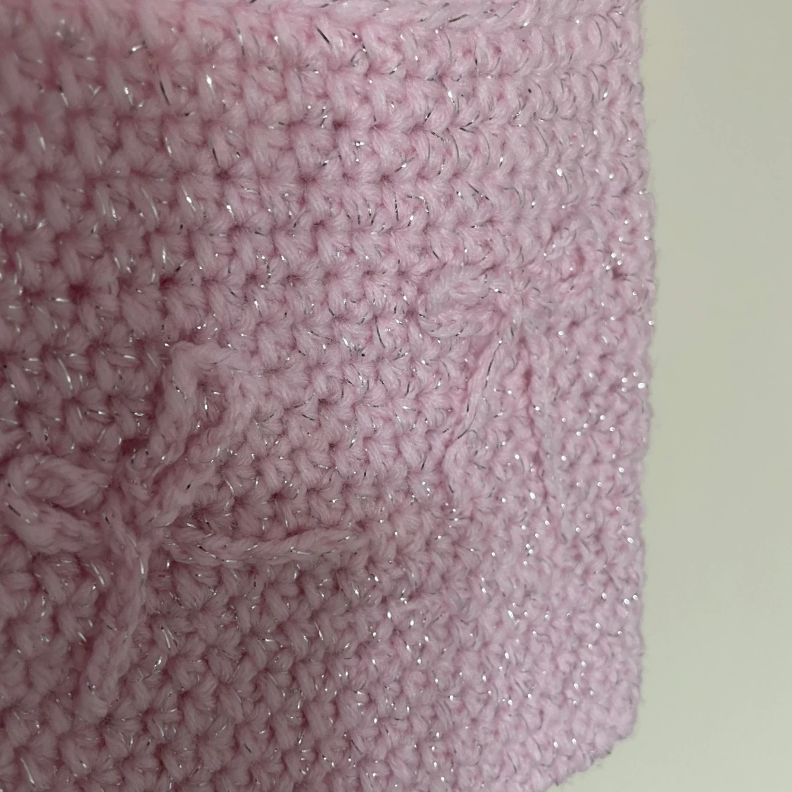 Söt virkad väska  - 91