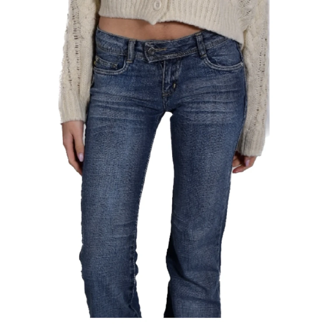 Lågmidjade jeans - 90