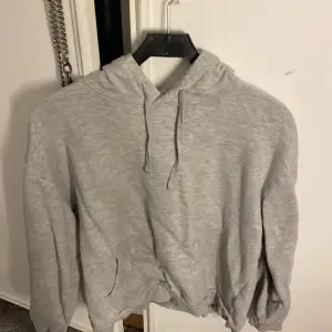 En grå hoodie som är i bra skick🩷