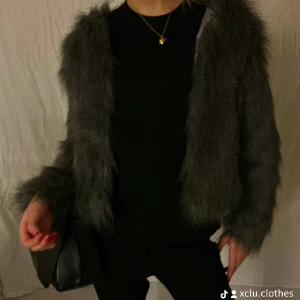 Grå pälsjacka från DRY LAKE - Jättesnygg grå pälsjacka från DRY LAKE. Fin päls och exklusiv, jättecool nu i vinter och vår med vilka jeans som hälst. Budgivning vid flertal intresserade ✨🫶🏼🤩