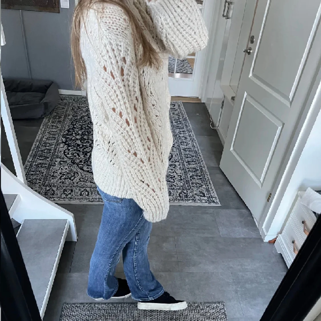 Stickad tröja  - 90