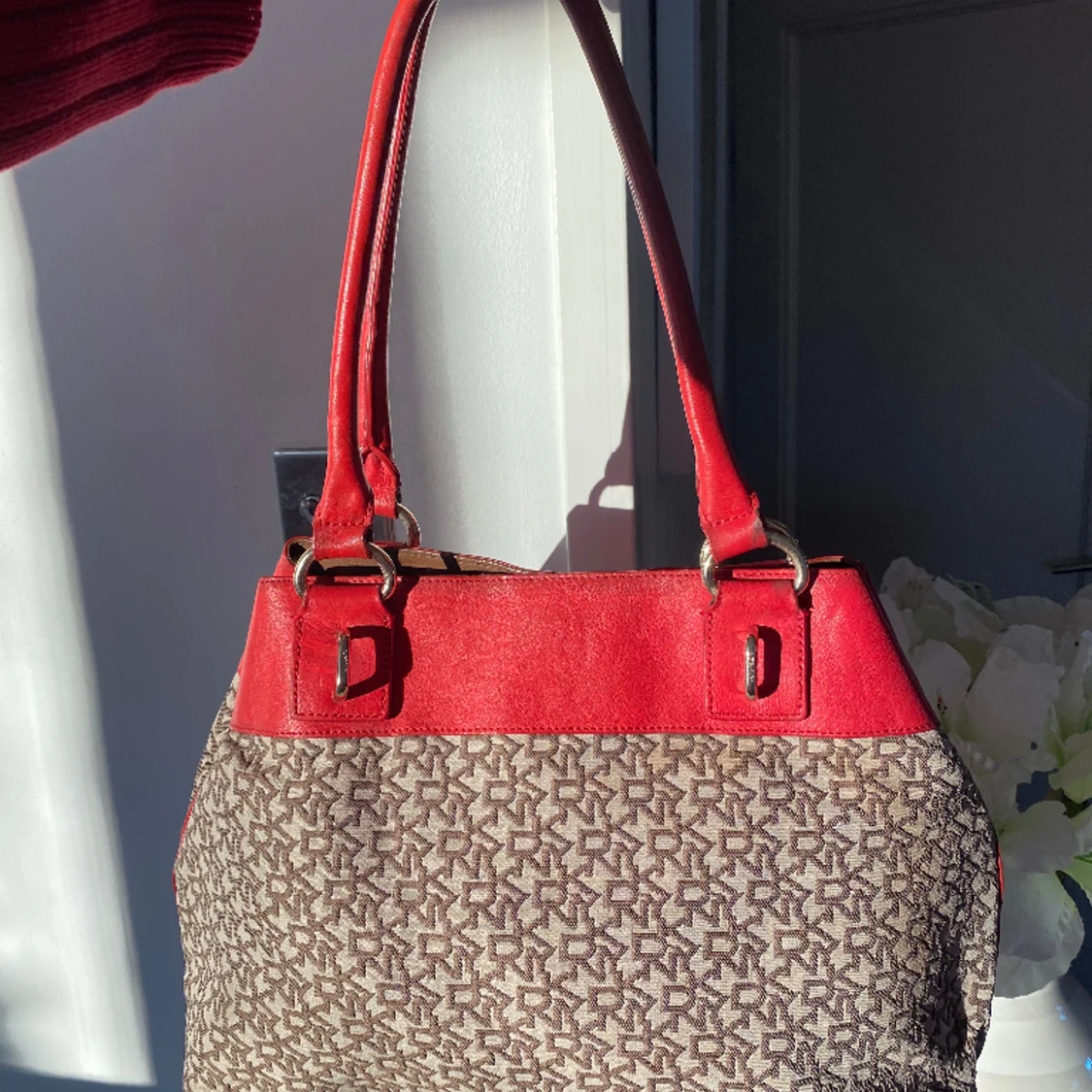 Röd dknyväska - 90