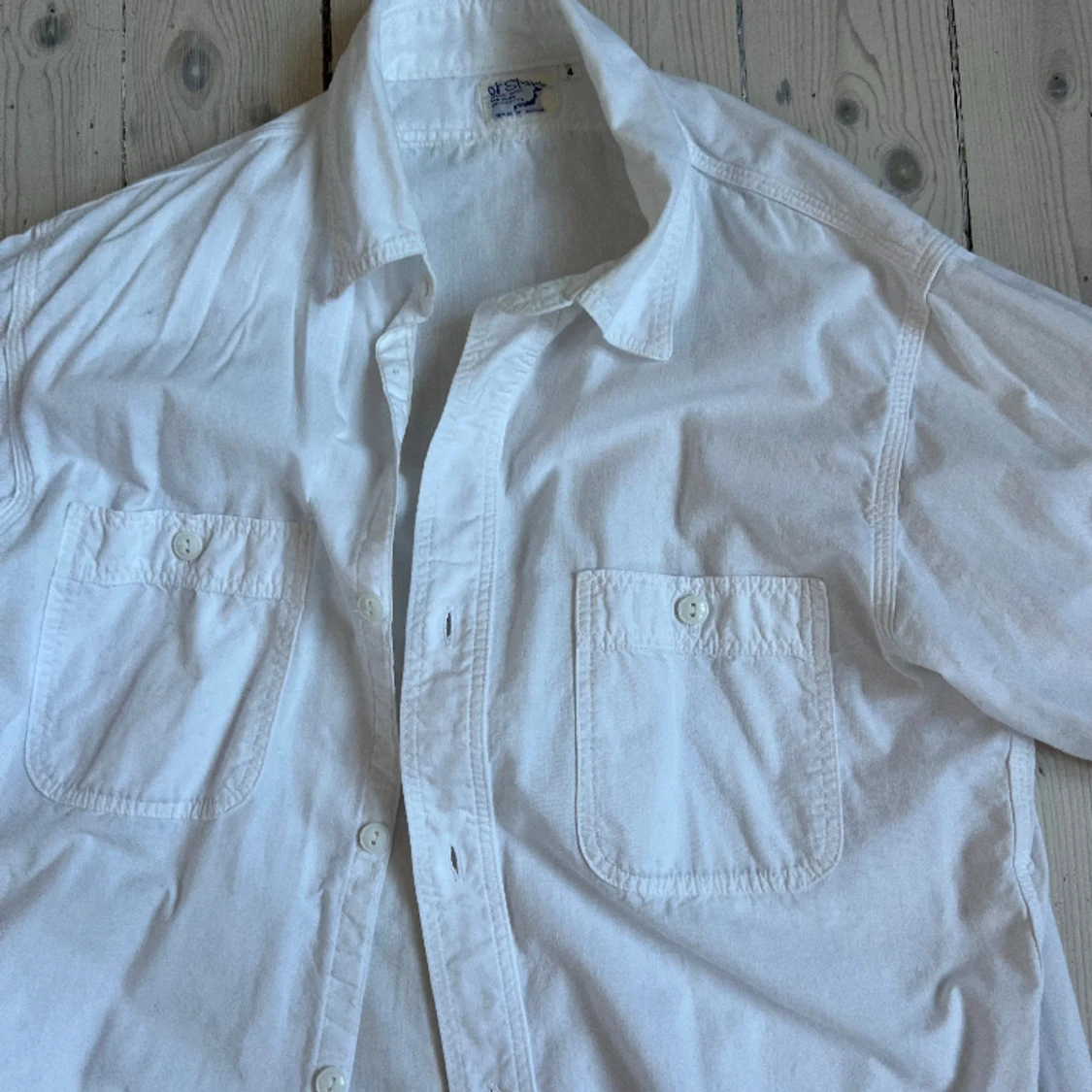 Vit skjorta safari från japanska or’Slow - 90