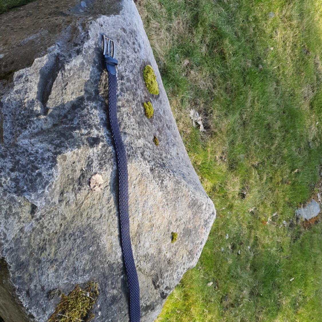 Navy blå GRISCH bälte - 92