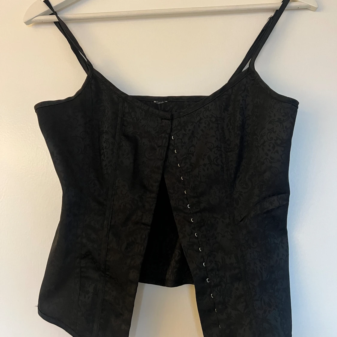 Mönstrad korsett topp - 90