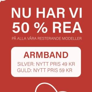 🎀 REA 🎀 - Nu har Lykke 50% på alla armband så lång lagret räcker 🎀 Passa på att fynda ditt armband nu! 🩷