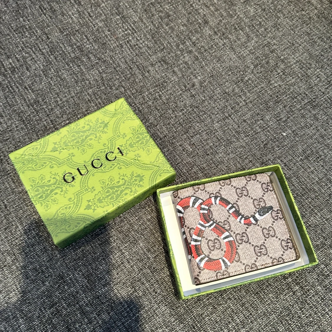 Gucci snake plånbok