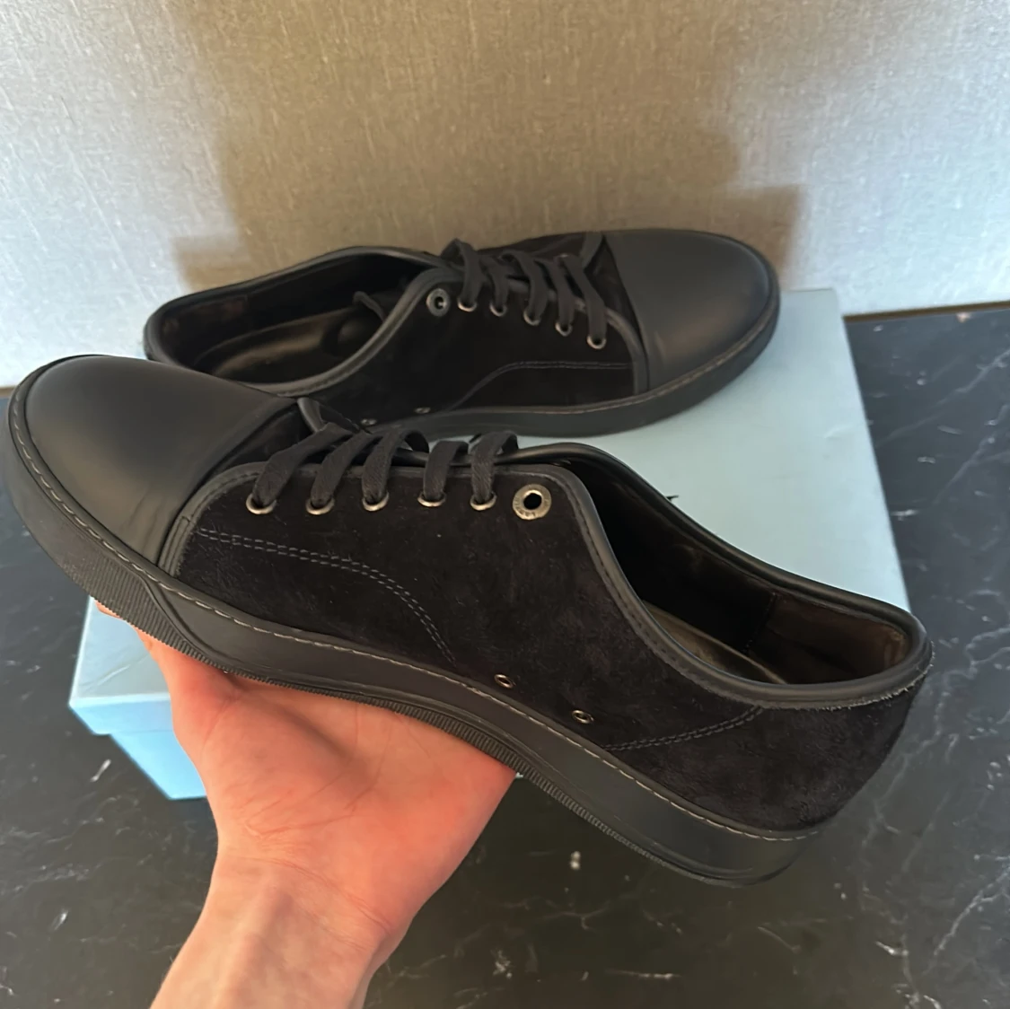 Mörkblåa Lanvin Skor