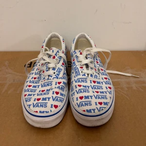 Low Vans shoes, “I ❤️ vans” - White sneakers perfect for summer  Never worn before  Size 38