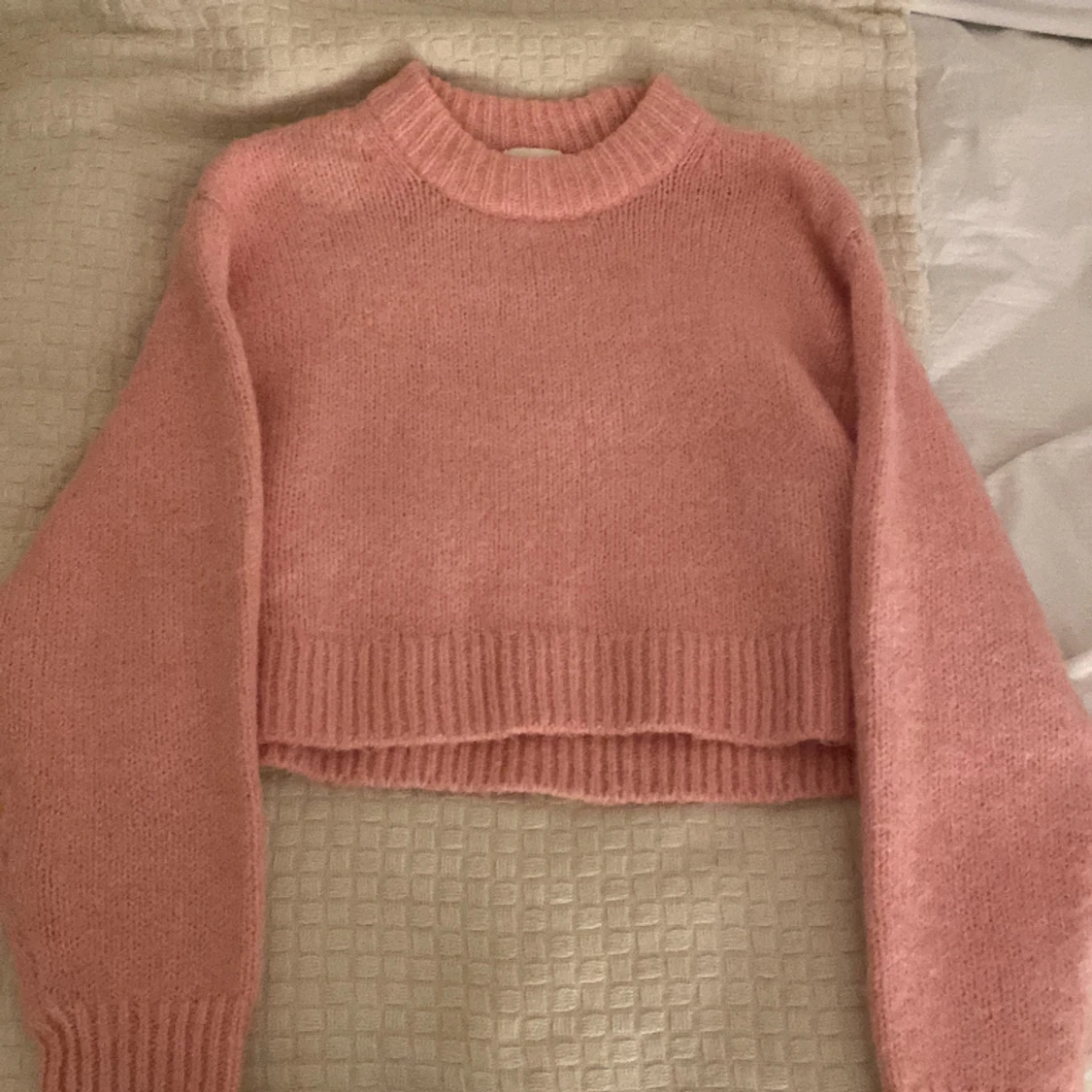  Rosa stickad  tröja  - 90