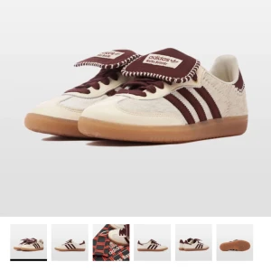 Addidas Samba Pony Tonal x Wales Bonner - Säljer dessa skor! Storlek 38, använt 1 gång - nyskick!!! Kan skicka fler bilder om de önskas🥰💕