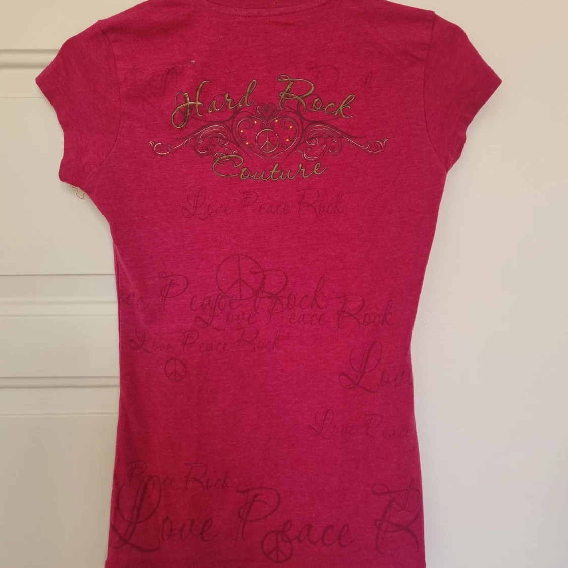 Rosa tröja med tryck  - 90