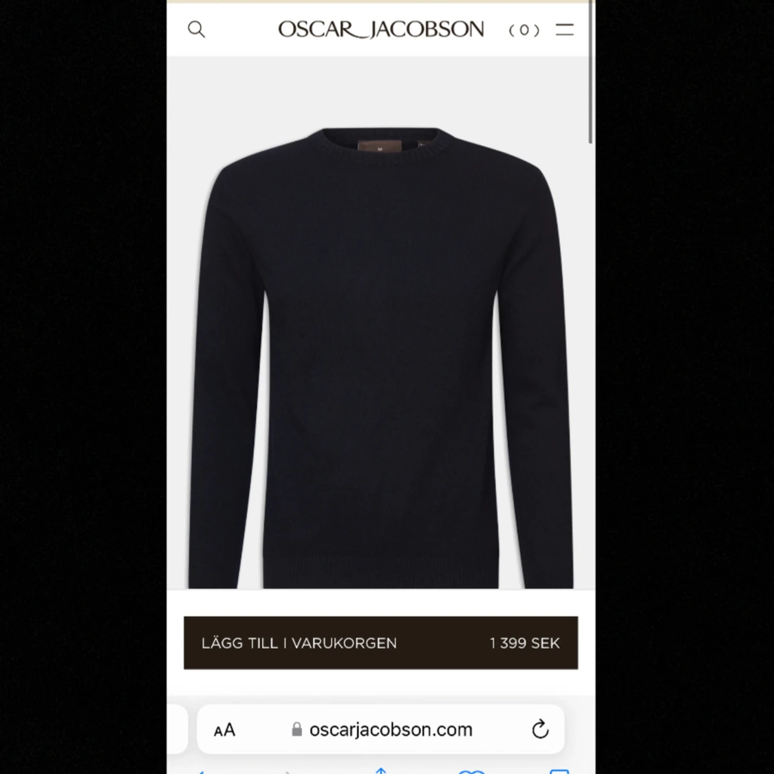 Oscar Jacobson Ull och Kashmir Tröja - 91