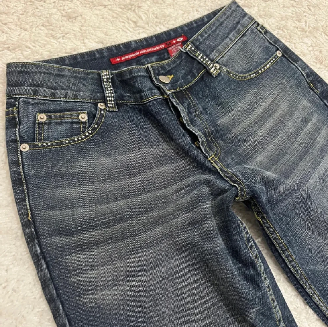 Lågmidjade jeans - 90