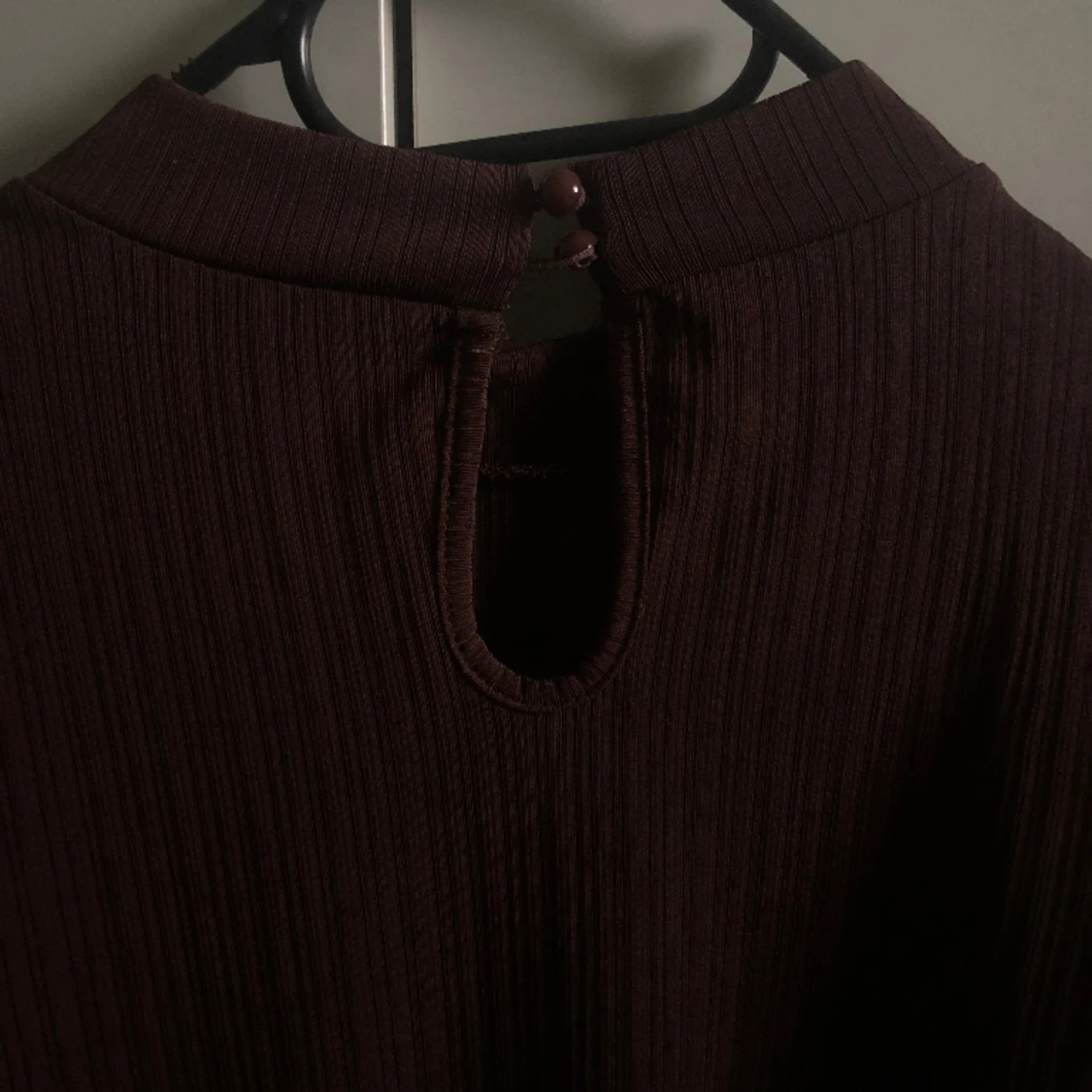 Brun bodysuit tröja 💕💋 - 90