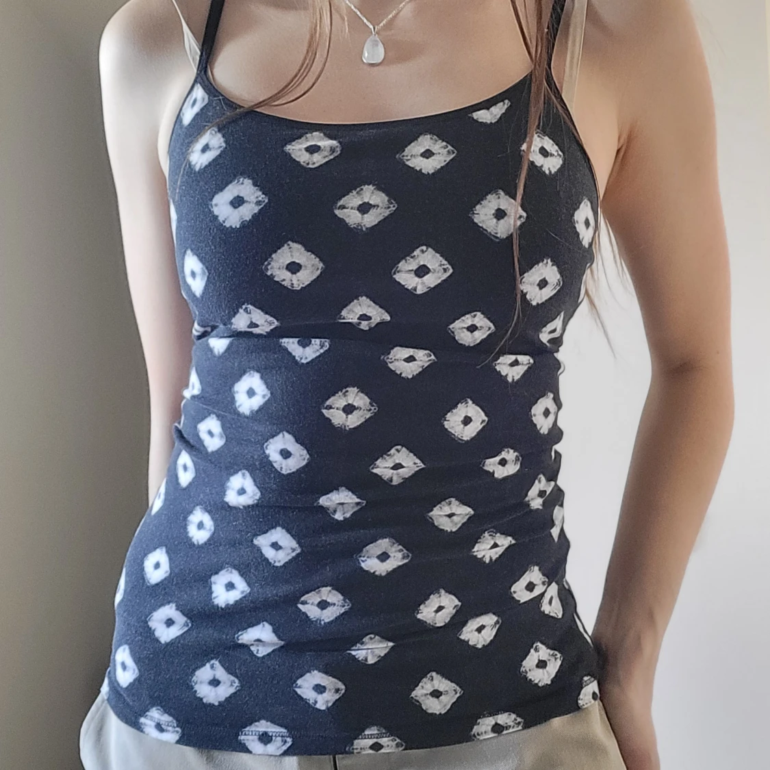 Y2K linne med mönster