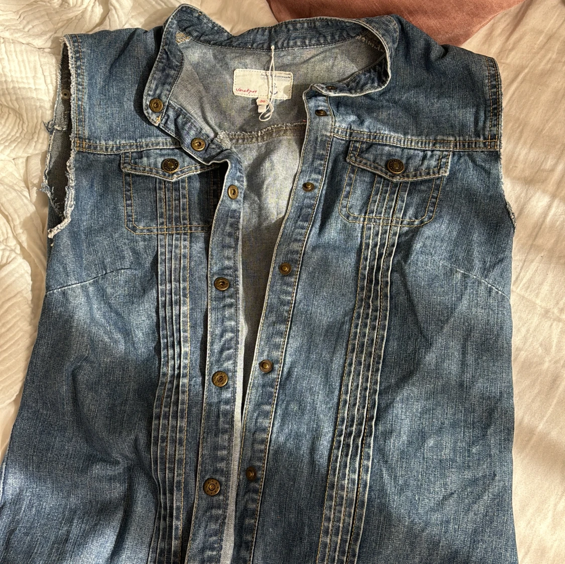Jeansväst 💙 - 92
